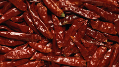 Chili peppers red burning