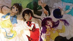 China Anime sleeping anime girls vocaloid luo tianyi Yuezheng 