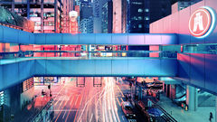 China Asia long exposure