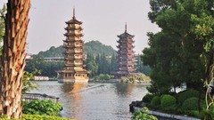 China asian architecture pagodas