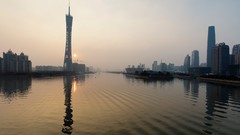 China tower cityscapes Canton Tower