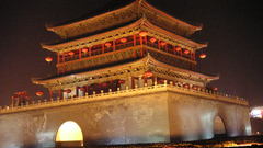 China xian glockenturm high