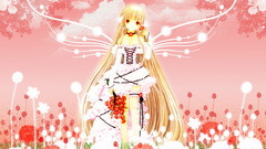 Chobits bare shoulders