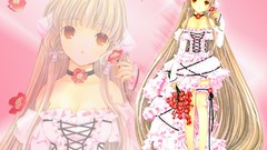 Chobits bare shoulders chi