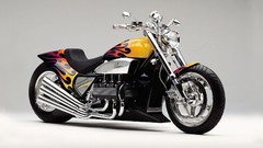 Choppers motorbikes assembled bikes