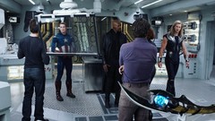 Chris Evans samuel l jackson robert downey jr chris hemsworth 