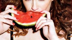 Christina hendricks cleavage watermelons