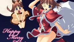 Christmas Anime costume hats santa to heart to heart 2 komaki 