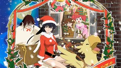 Christmas Anime Final Fantasy Santa outfit Chocobo Final 