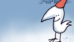 Christmas birdie Christmas and