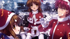 Christmas Clannad furukawa nagisa Santa outfit Furukawa Sanae 