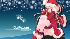 Christmas costume santa anime girls Santa outfit Dlsite Dille 