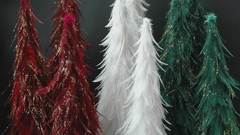 Christmas feather Trees Christmas
