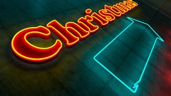 Christmas Neon lights Neon Sign