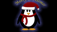Christmas penguin Christmas and