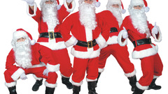 Christmas santas Christmas and