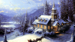 Christmas Thomas Kinkade