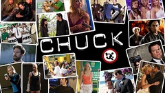 Chuck zachary levi yvonne strahovski TV series Adam Baldwin 
