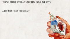 Cigarettes lucky strike