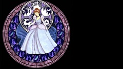 Cinderella disney stained glass