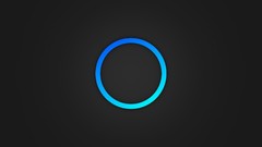 Circles germs minimalistic artwork