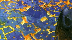 Cities science fiction artwork traditional art futuristic 