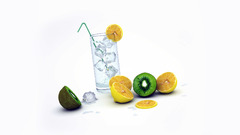 Citrus tail drinks Food