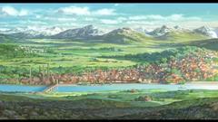 City Anime Manga Howl moving castle