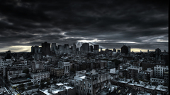 City dark time one Save sharin p0m