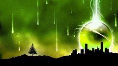 City Green abstract Normal