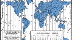 City Maps time Zones
