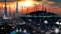 City rich futuristic dvmrq