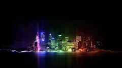 City The quote without colourfull shitty