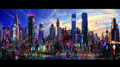 Cityscapes architecture buildings artwork