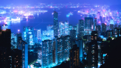 Cityscapes architecture buildings Hong