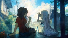 Cityscapes bottles Anime We