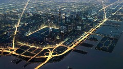 Cityscapes buildings City Lights