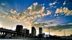 Cityscapes buildings Cloverfield skyscapes