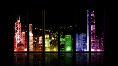 Cityscapes buildings Hong Kong