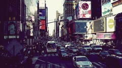 Cityscapes cars new york