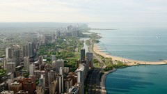 Cityscapes Chicago lake michigan
