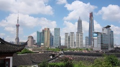 Cityscapes China old architecture