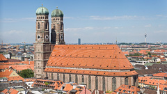 Cityscapes churches Munich