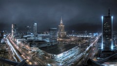 Cityscapes dark night architecture