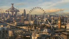 Cityscapes fake cgi London