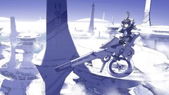 Cityscapes futuristic pixiv vehicles