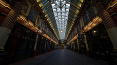 Cityscapes hall shopping roads