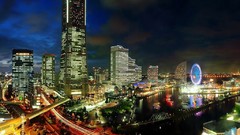 Cityscapes long exposure light