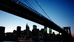 Cityscapes night architecture Bridges