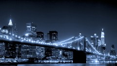 Cityscapes night Bridges buildings